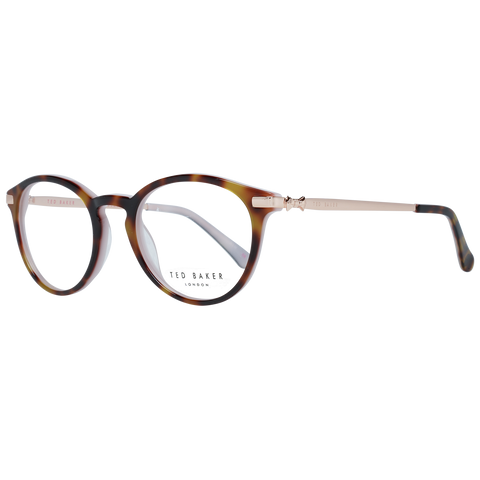 Ted Baker Chic Brown Round Full-Rim Fashion Frames