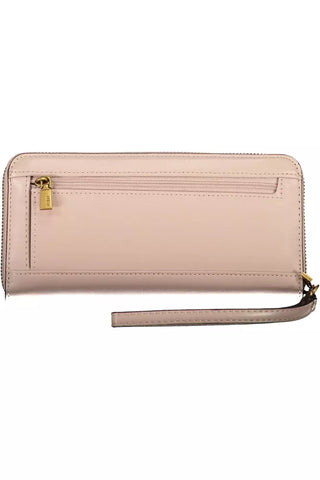Guess Jeans Pink Polyethylene Women Wallet