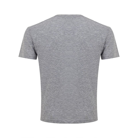 Dsquared² Sleek Gray Cotton Tee for Stylish Men