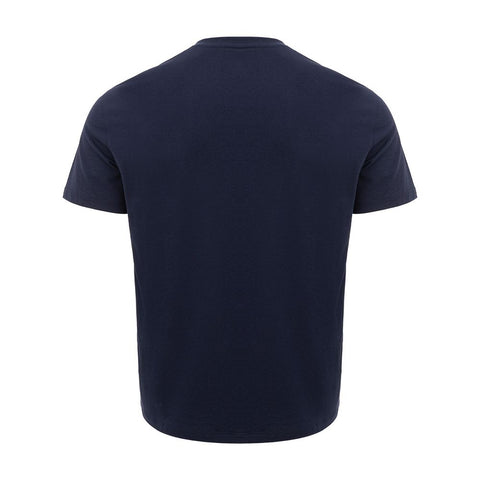 Armani Exchange Sleek Blue Cotton Tee for Men