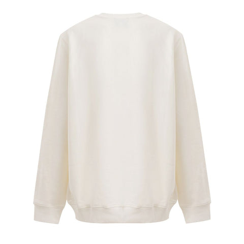 Casablanca White Cotton Sweater