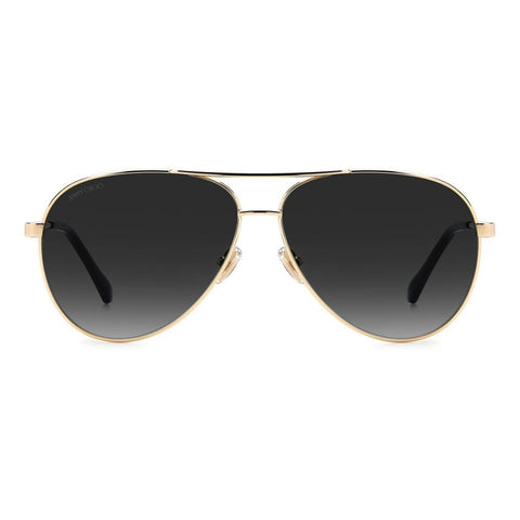 Jimmy Choo Gold Metal Sunglasses