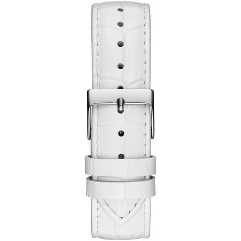 Guess White Leather Watch