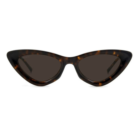 Jimmy Choo Brown Acetate Sunglasses