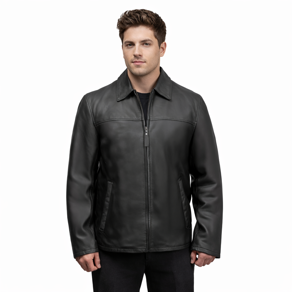 Ethan Men's Lambskin Leather Jacket