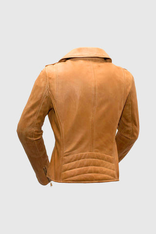 Harper Womens Moto Leather Jacket (Autumn)