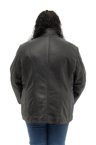 Francine Womens Fashion Leather Jacket