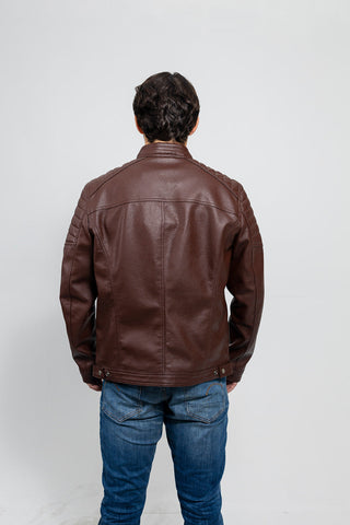 Logan Men's Vegan Faux Leather Jacket