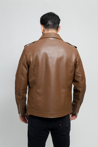 Nash Vegan Faux Leather Jacket