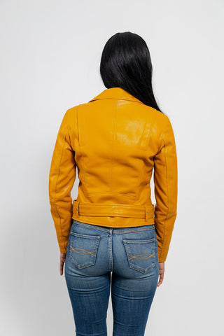 Remy - Women's Vegan Faux Leather Jacket