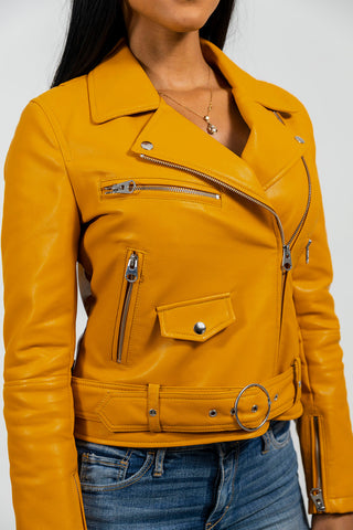 Remy - Women's Vegan Faux Leather Jacket