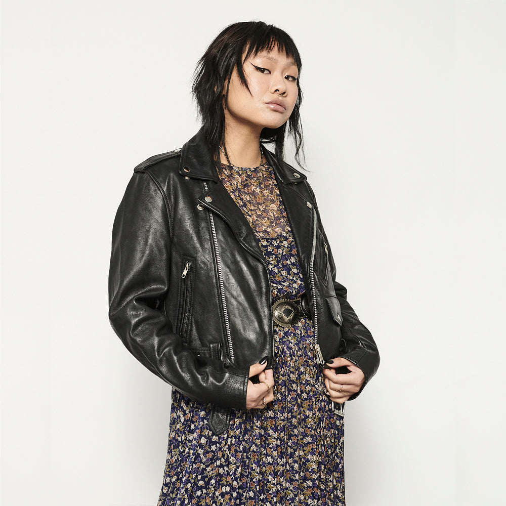 Imogen Motorcycle Leather Jacket