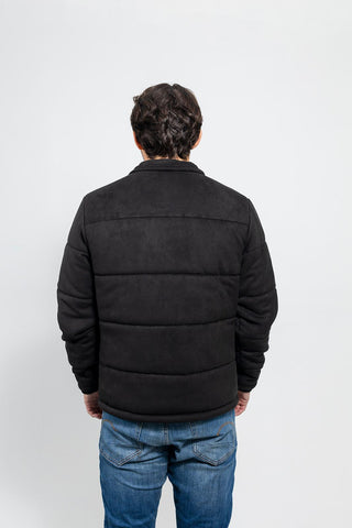 Brady Mens Vegan Faux Suede Jacket