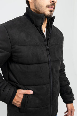Brady Mens Vegan Faux Suede Jacket
